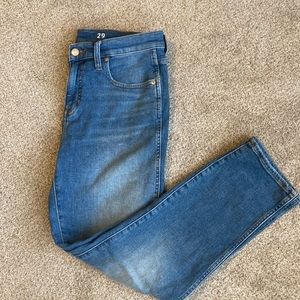 Jcrew vintage slim straight jeans
